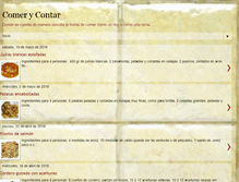 Tablet Screenshot of comerycontar.net